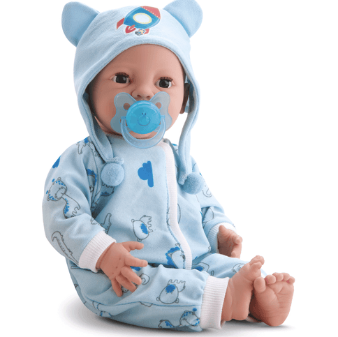BONECO DIVER NEW BORN BRINCANDO DE PIJAMA DIVERTOYS