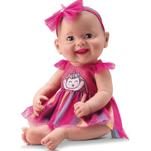 DIVER NEW BORN UNIQUE COLLECTION VESTIDO ARCO IRIS 3+ DIVERTOYS