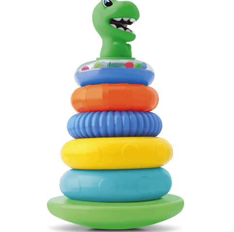 DIVER FOR BABY PIRAMIDE DE ARGOLAS DINO 12M+ DIVERTOYS