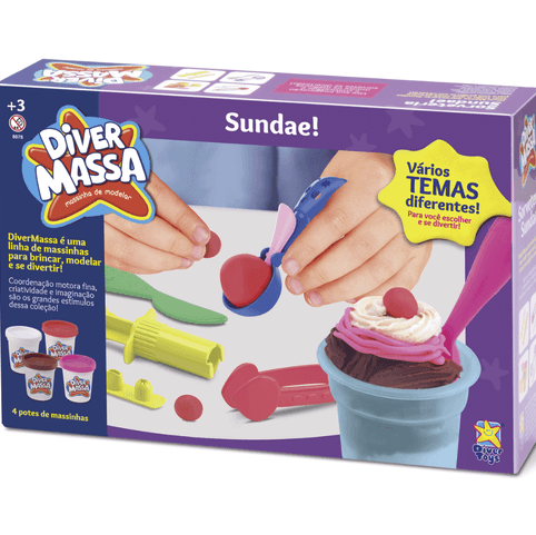 DIVER MASSA SUNDAE 3+ DIVERTOYS