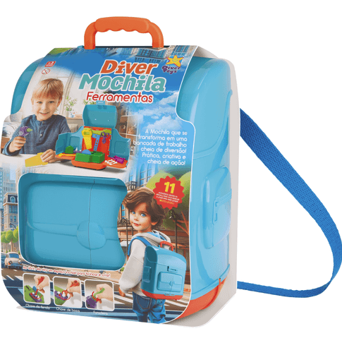 DIVER MOCHILA FERRAMENTAS 3+ DIVERTOYS
