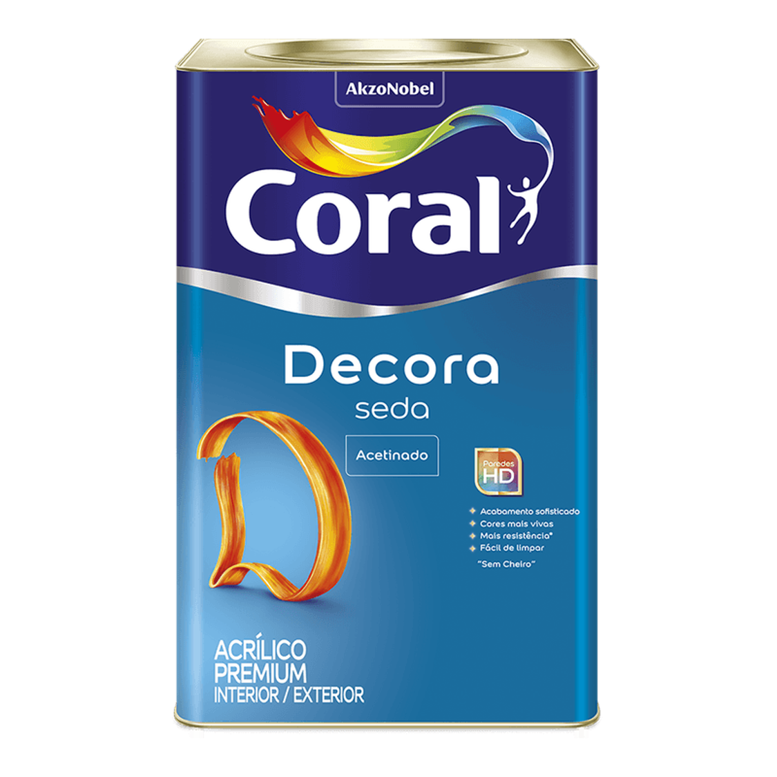 Tinta Coral Decora Seda Branco Gelo