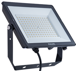 PROJETOR DE LED 100W 6500K 10000L BIVOLT PRETO PHILIPS