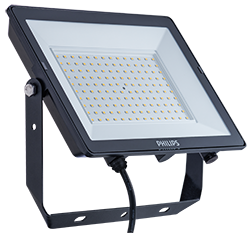 PROJETOR DE LED 100W 3000K 9400L BIVOLT PRETO PHILIPS