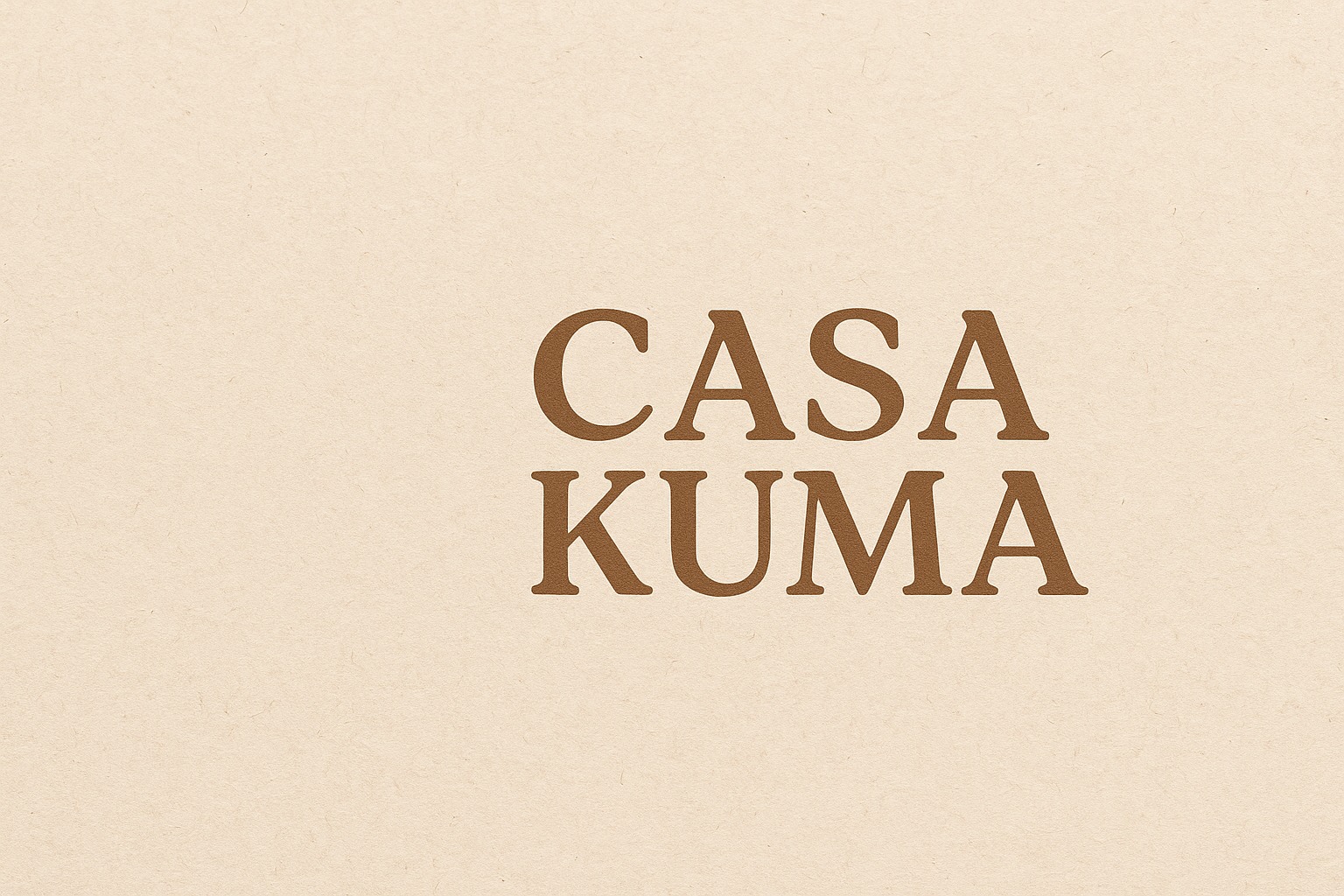 Casa Kuma | Decoração