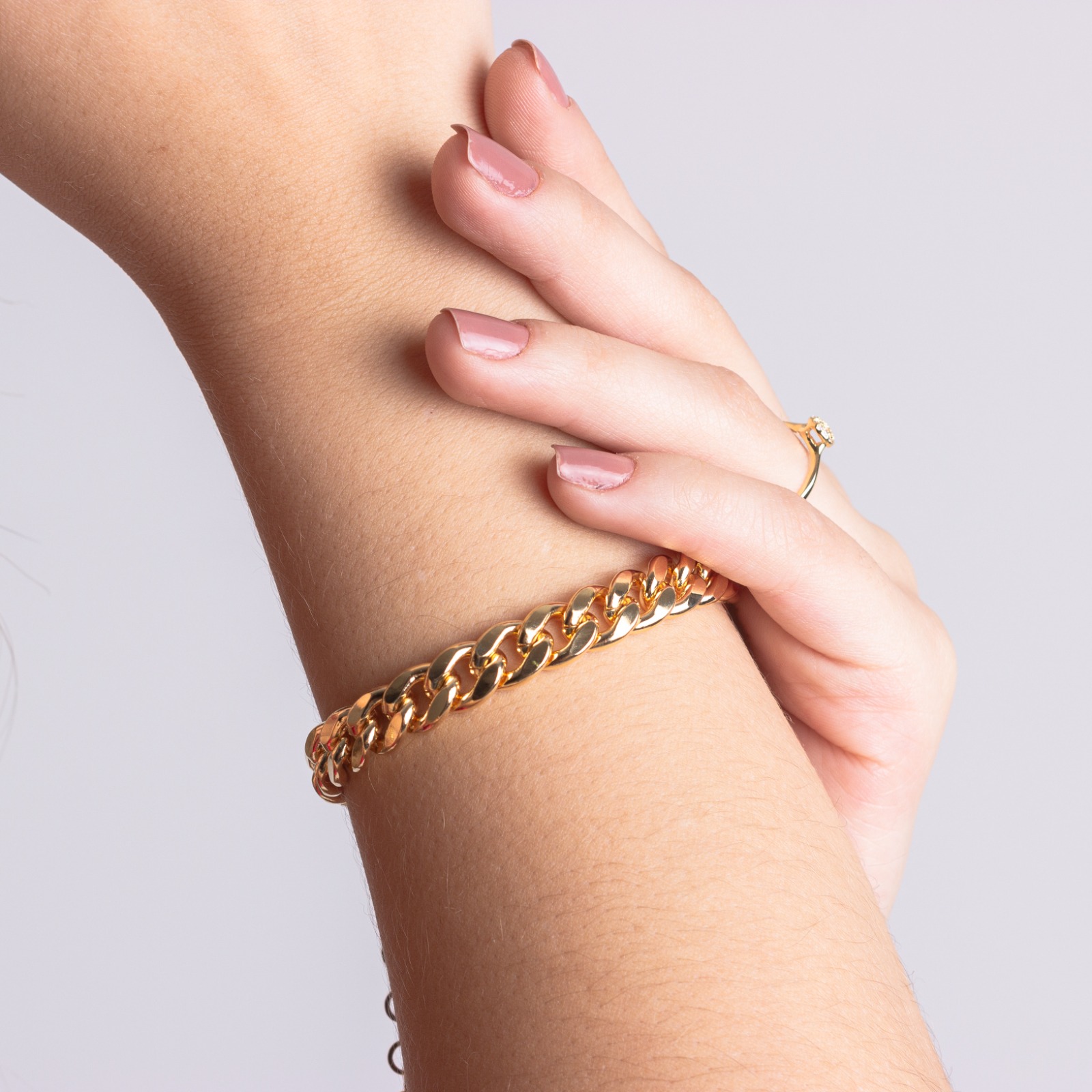 Pulseira Corrente Groumet 10 MM