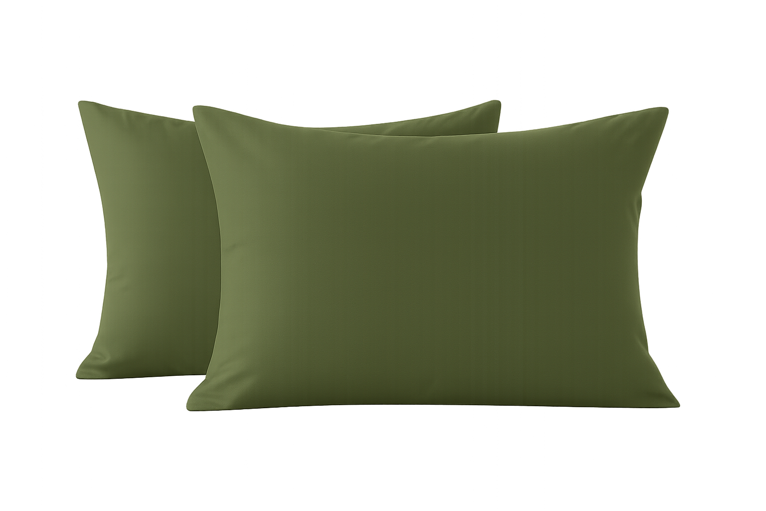 Kit 2 Fronhas Avulsas 100% Algodão em Malha Penteada 50×70 Alecrim