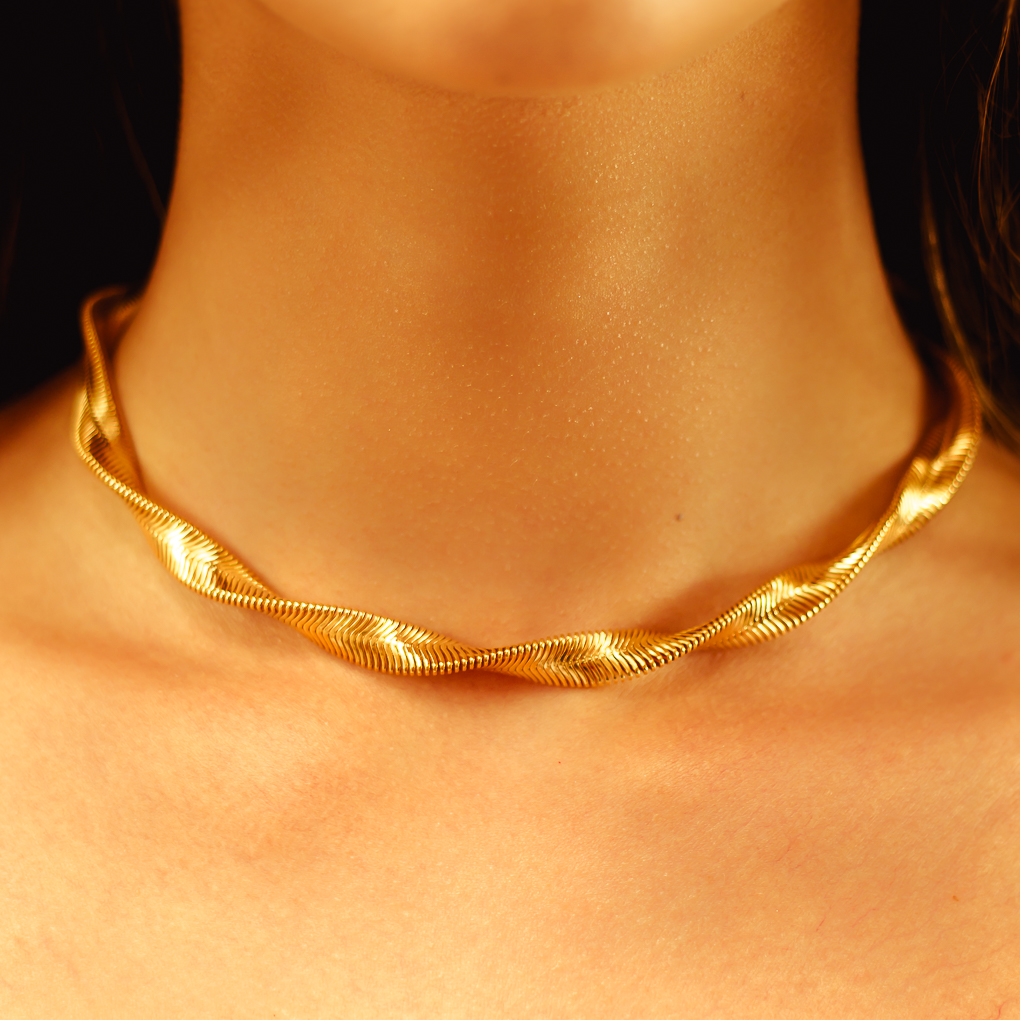 Chocker Laminada Grossa