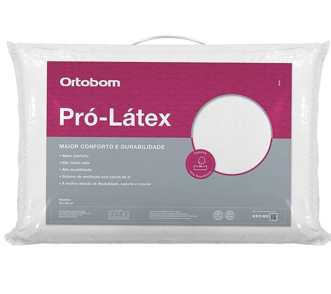 Travesseiro PRÓ-LATEX