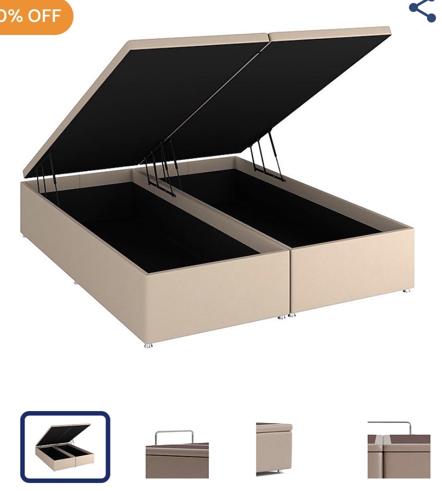 Cama BAU Casal CORI 1,38 x 1,88 x 42