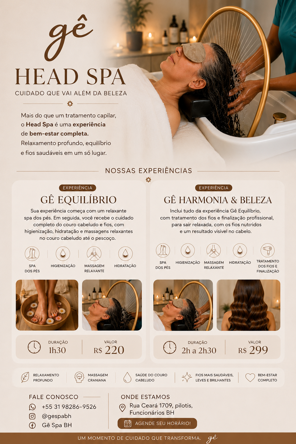 HeadSpa – Spa da cabeça com terapia Capilar