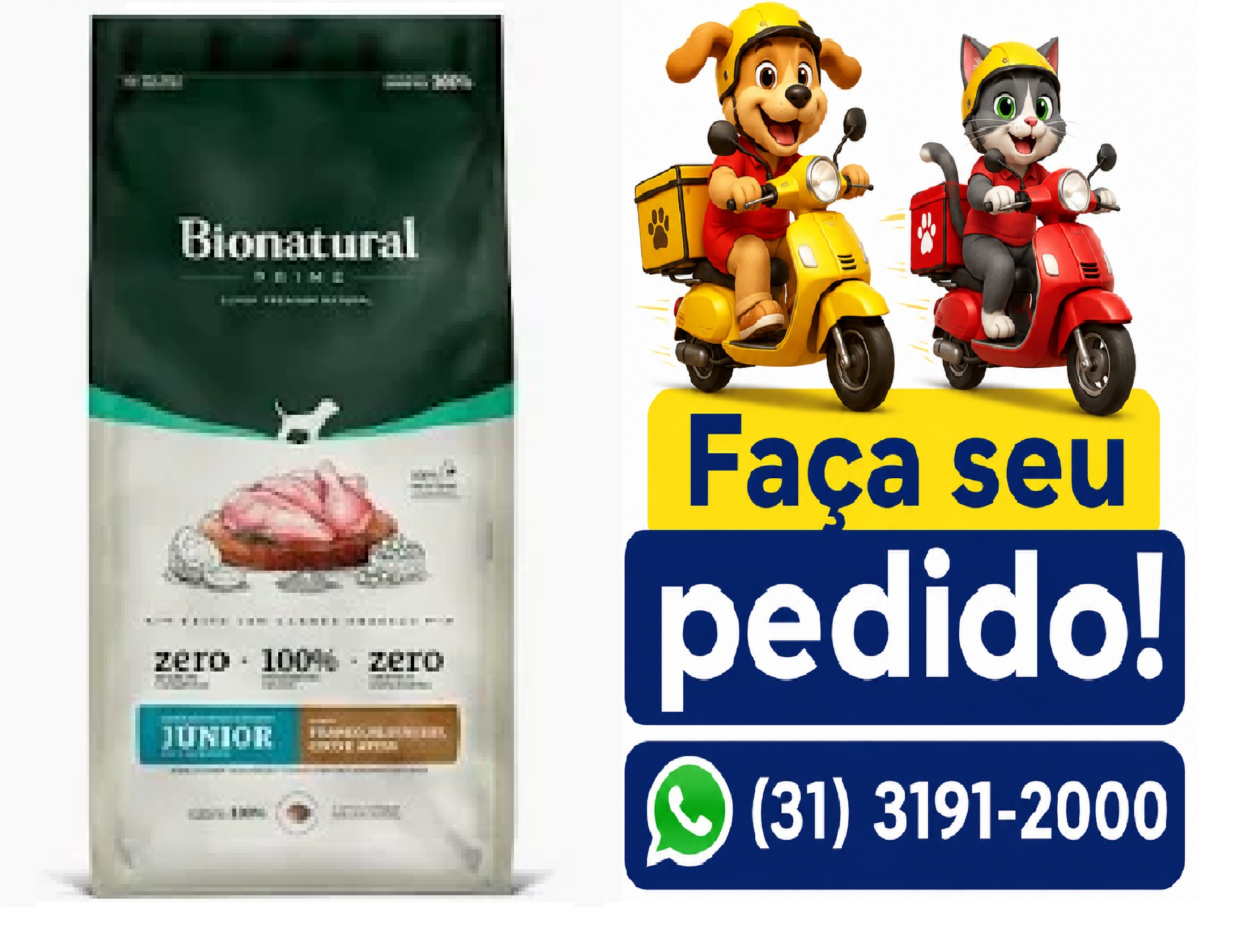 BIONATURAL PRIME CÃES FIL RMG20KG FRANG