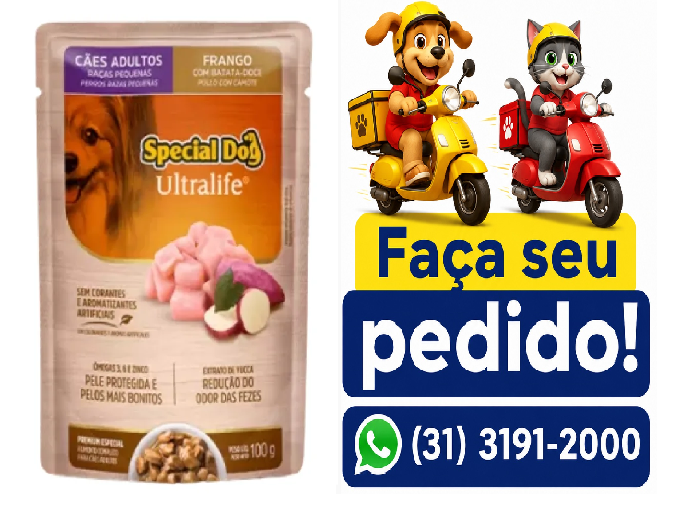 SACHÊ SPECIAL DOG ULTRAL AD RP FRAN 100G