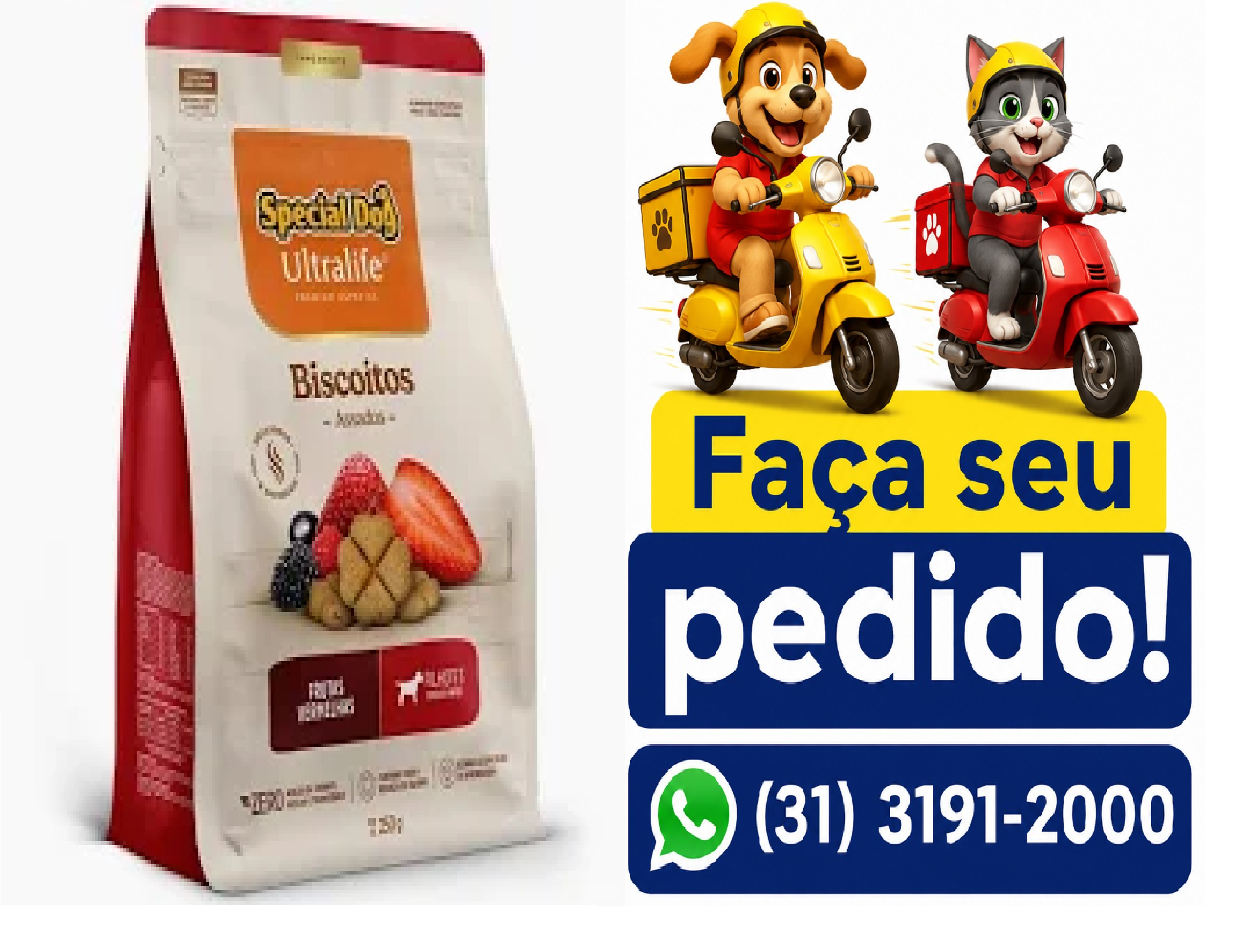 BISCOITO SPECIAL DOG ULTRALI FIL FV 250G