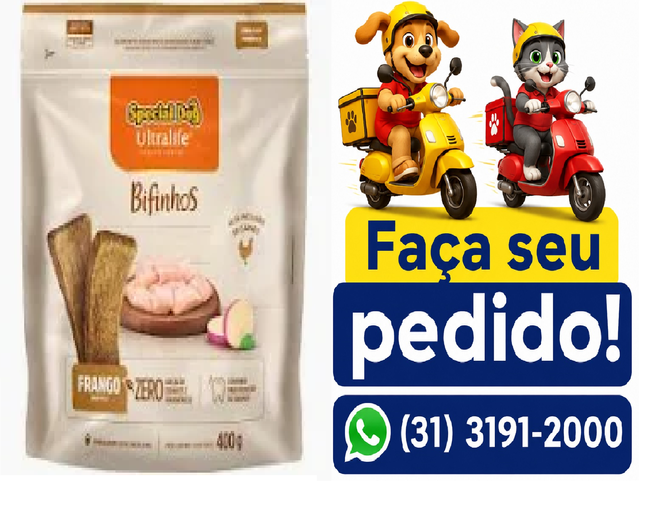 BIFINHO SPECIAL DOG ULTRALIFE FRANG 400G
