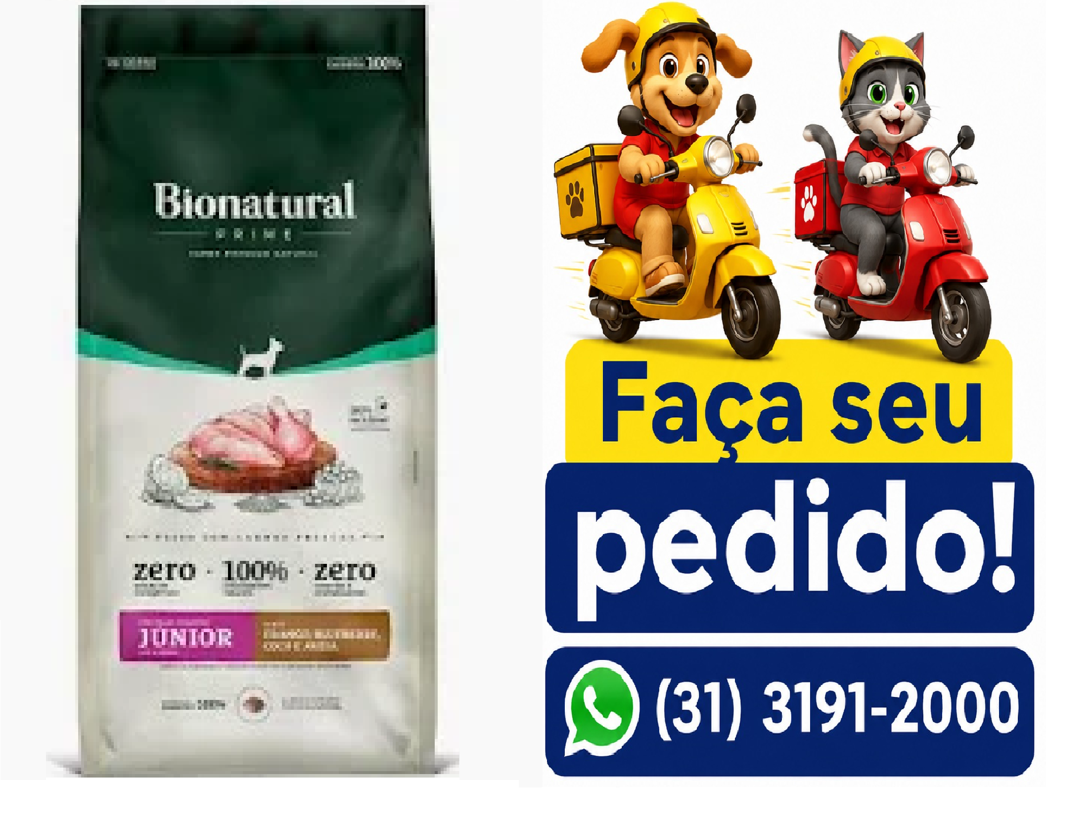 BIONATURAL PRIME CÃES FIL RP FRANG 2,5KG
