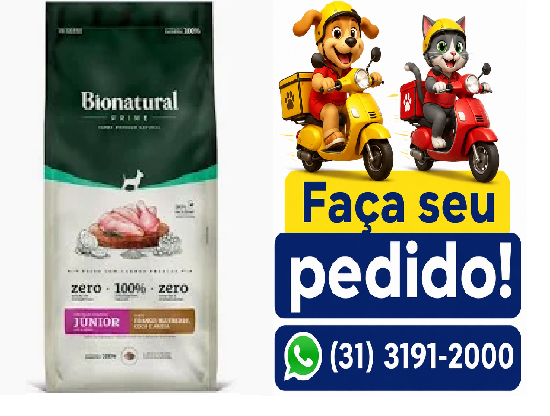 BIONATURAL PRIME CÃES FIL RP FRAN 10,1KG