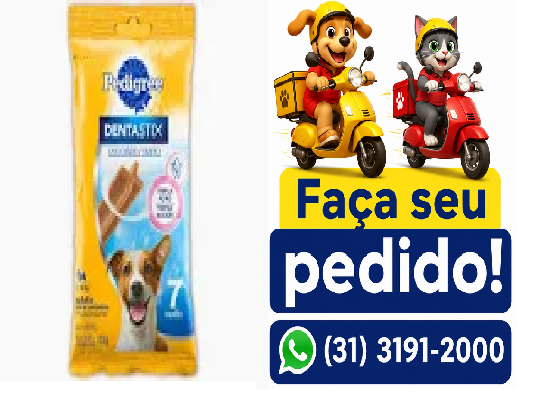 PETISCO PED DENTASTIX RP 7 STICKS 110G