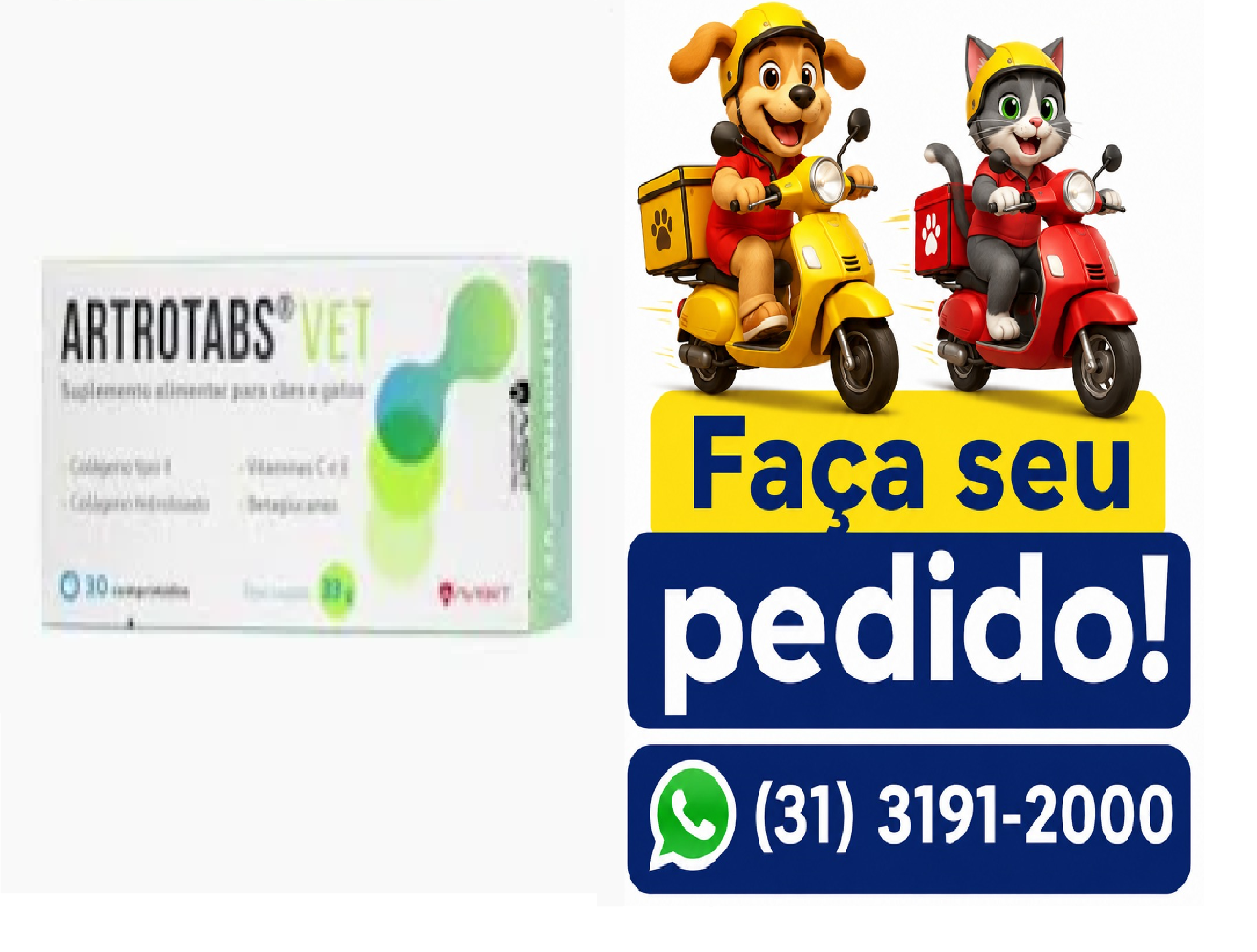 ARTROTABS VET SUPLEMENTO 30 COMP