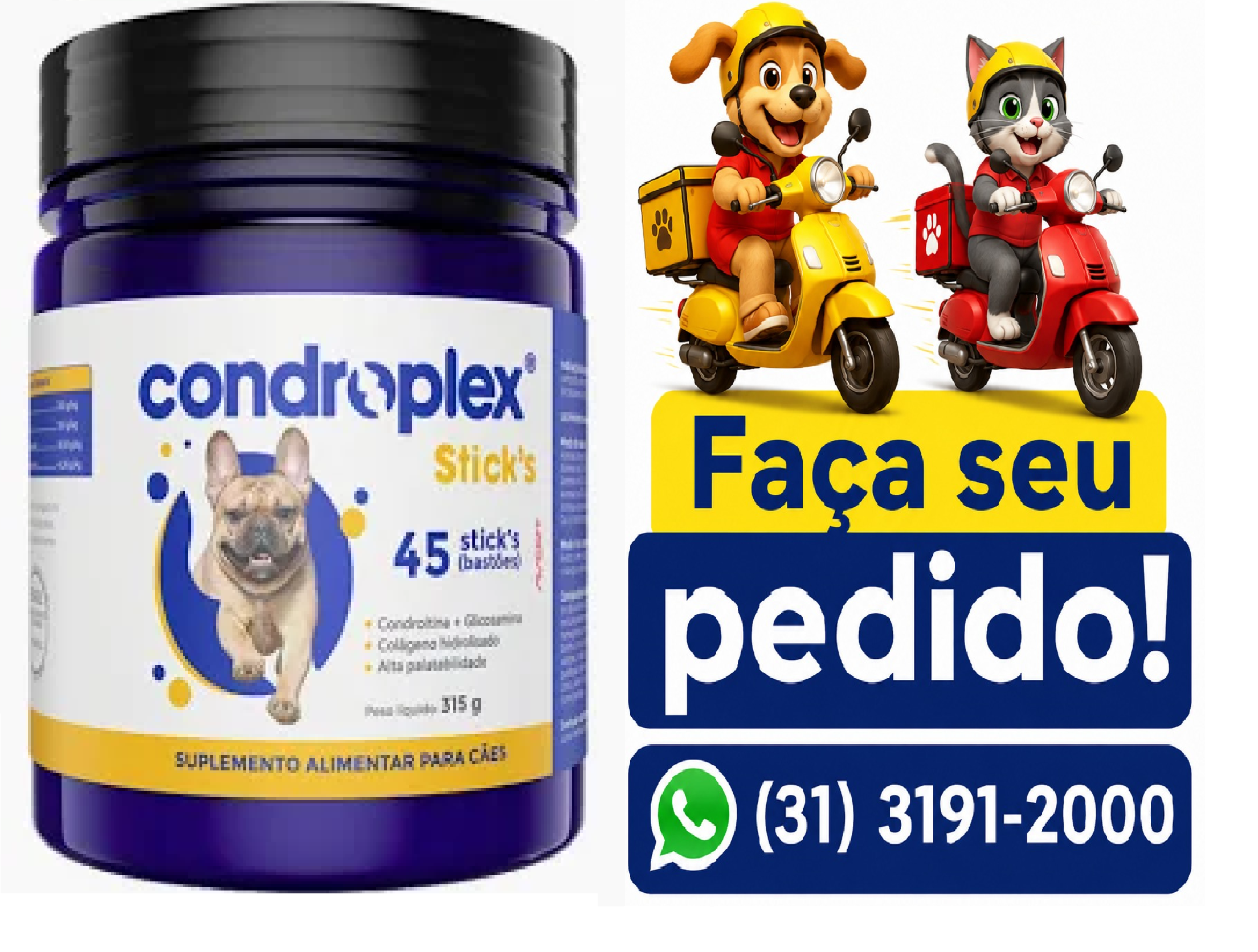 CONDROPLEX STICKS 45 BASTÕES -AVERT
