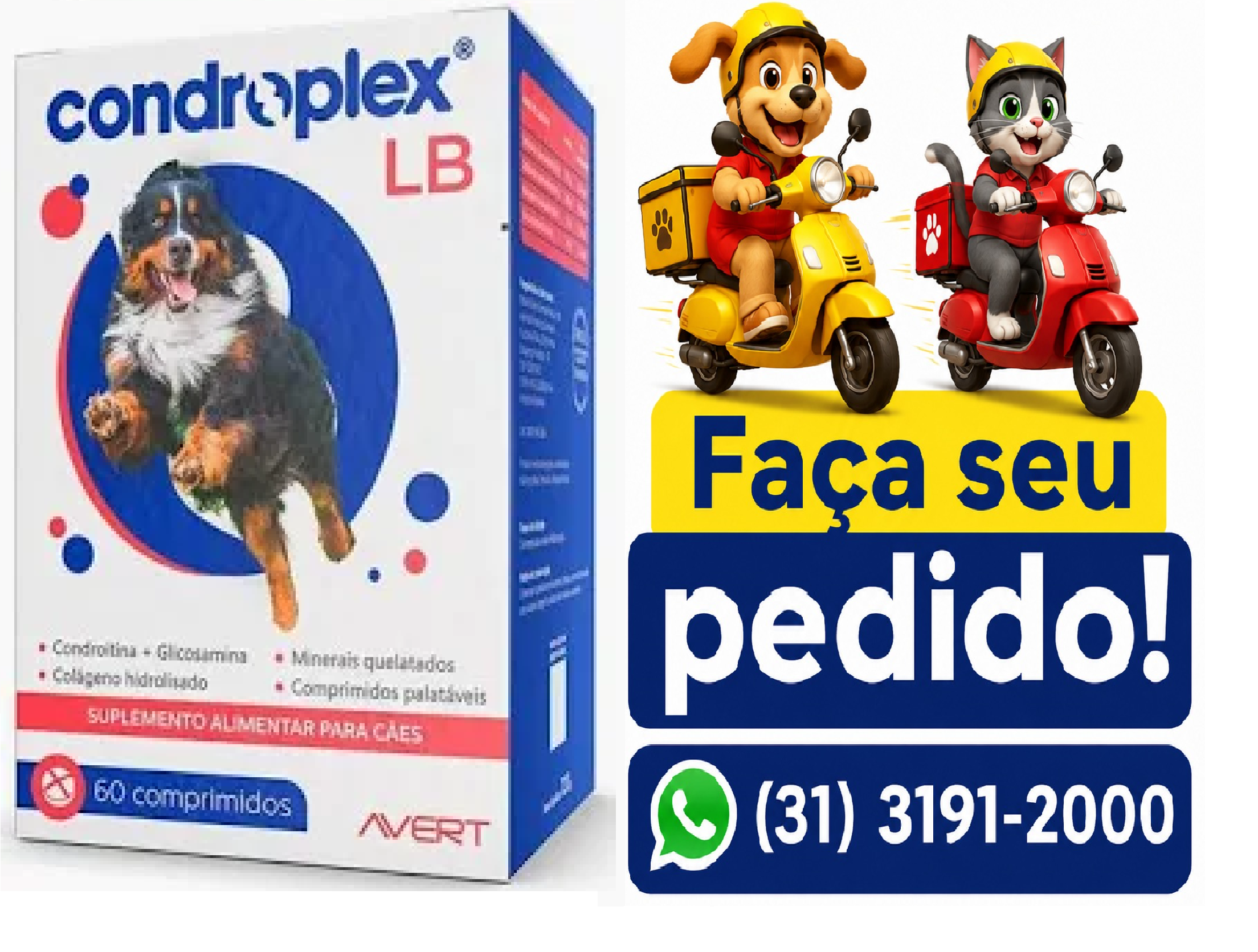 CONDROPLEX LB 120MG 60 COMP -AVERT