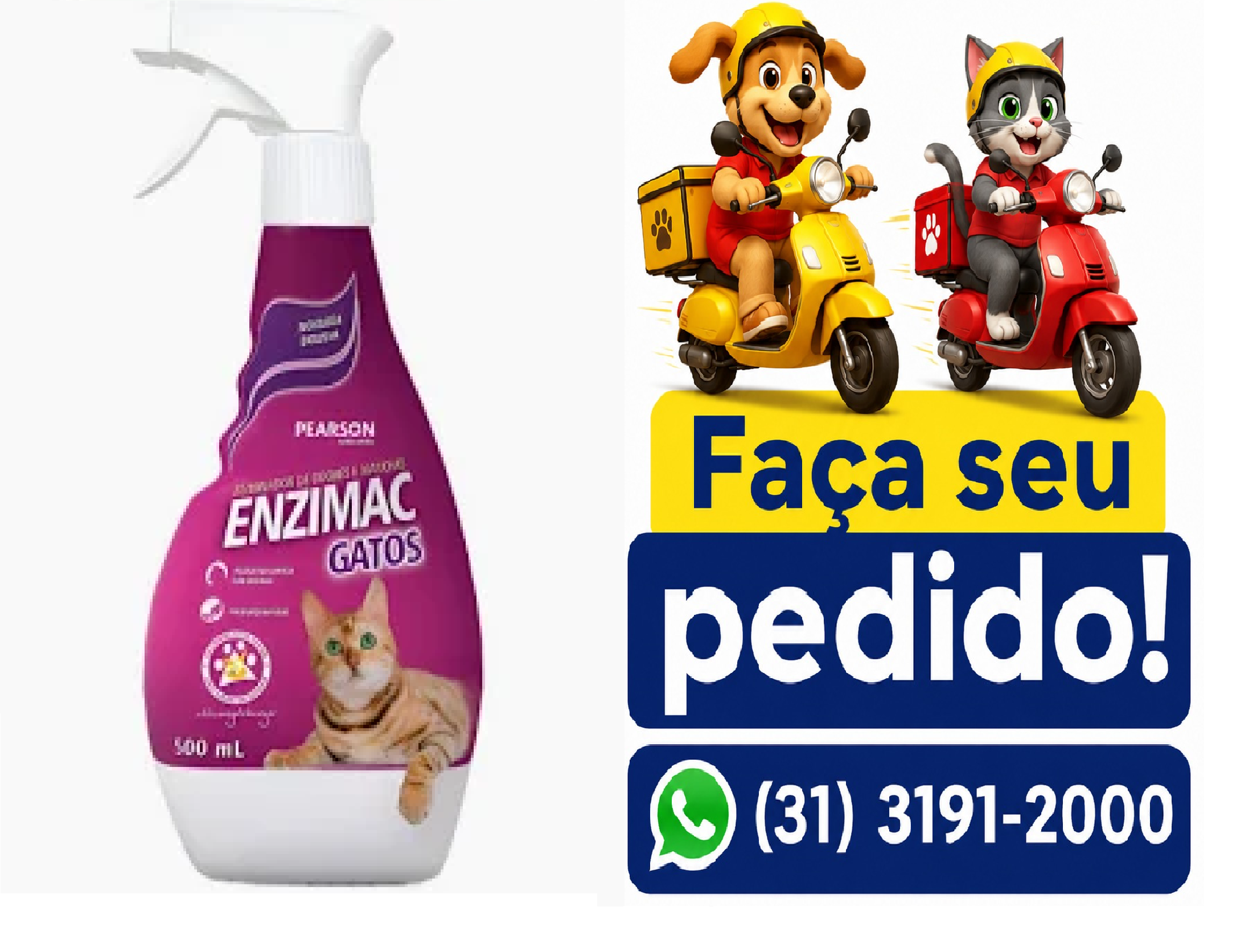 ENZIMAC GATOS 500ML – LABGARD