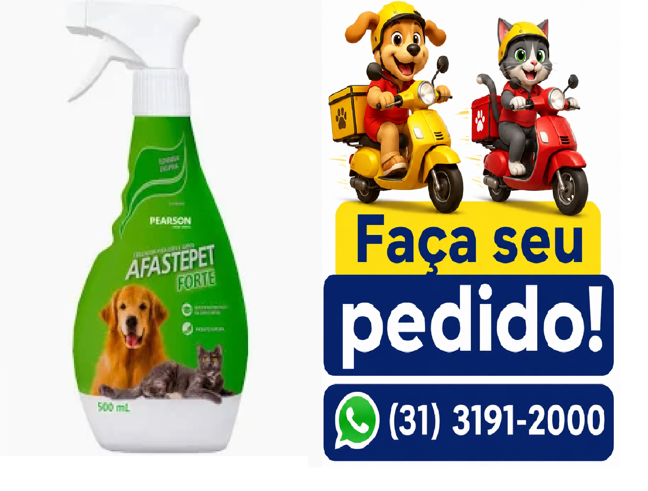 AFASTE PET FORTE EDUCADOR 500ML PERSON