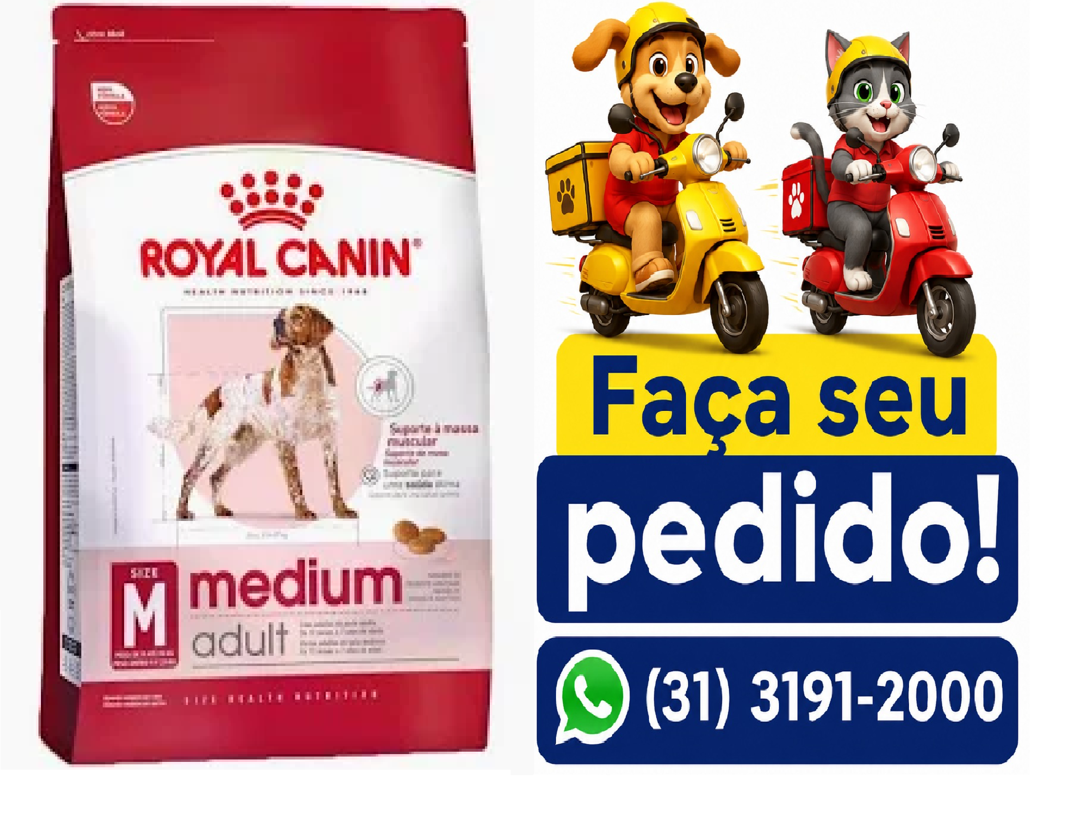 MEDIUM ADULT 12KG ROYAL CANIN