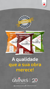 ARGAMASSA QUALLITY ACIII 20KG GMINAS