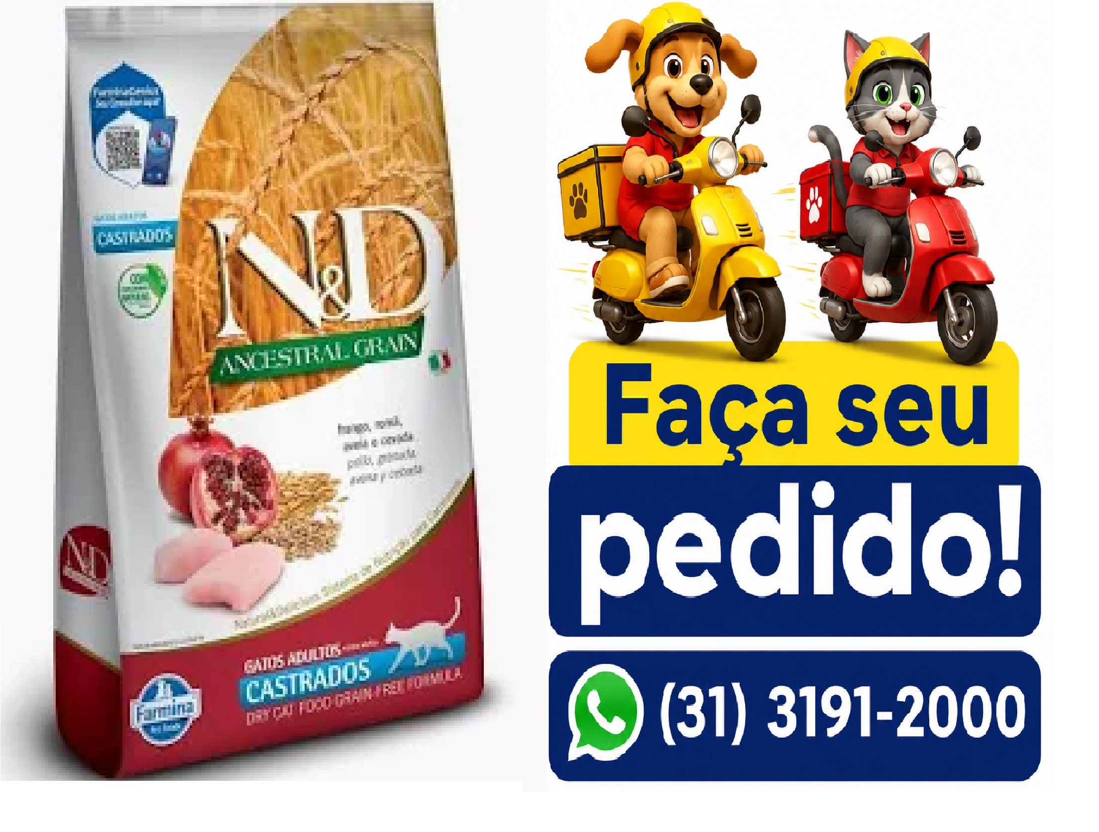ND ANCESTRAL FELINE AD CAST FGO 7,5KG
