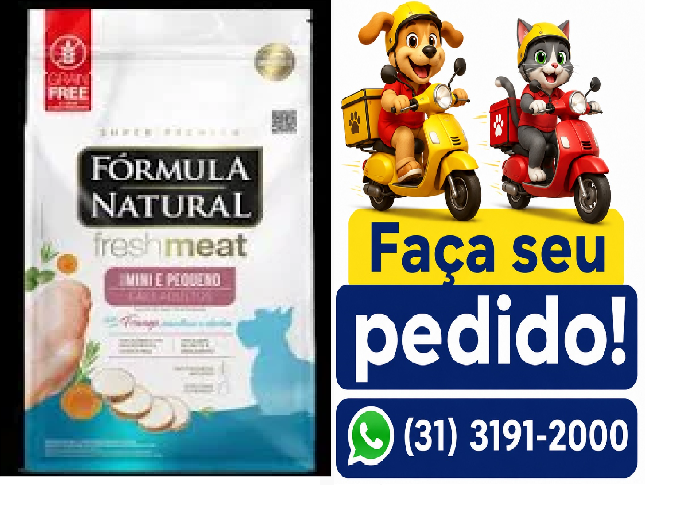 FORMULA NAT FRESH MEAT MINI/PQ AD 10,1KG