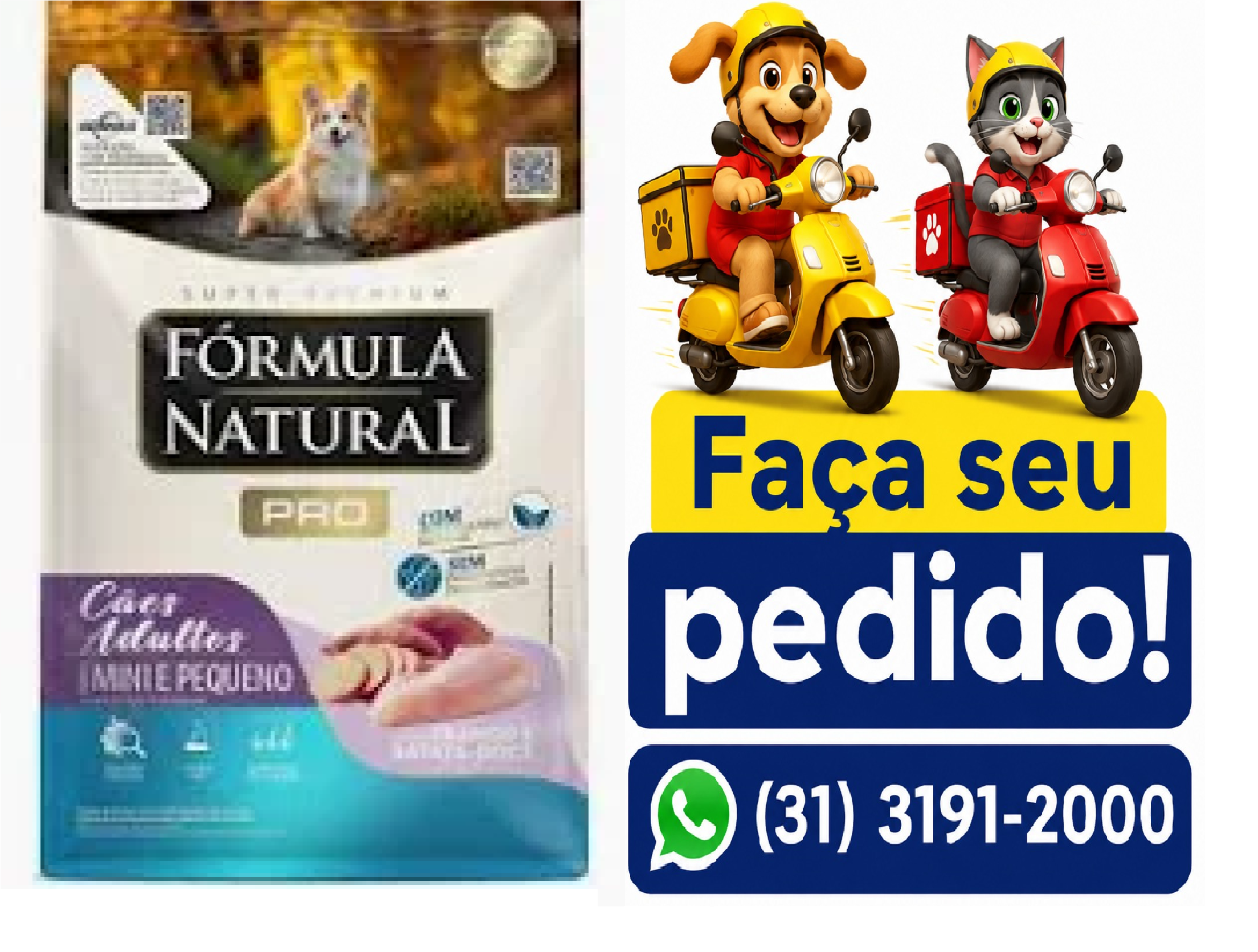 FORMULA NATURAL PRO CAES AD MINI/PQ 15KG
