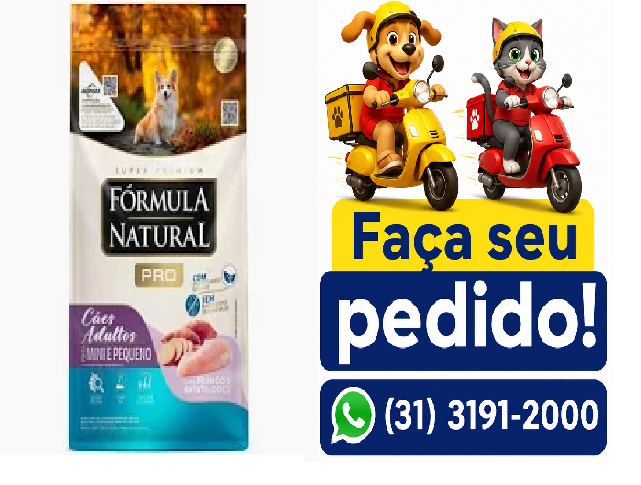FORMULA NATURAL PRO CAES AD MINI/PQ 20KG