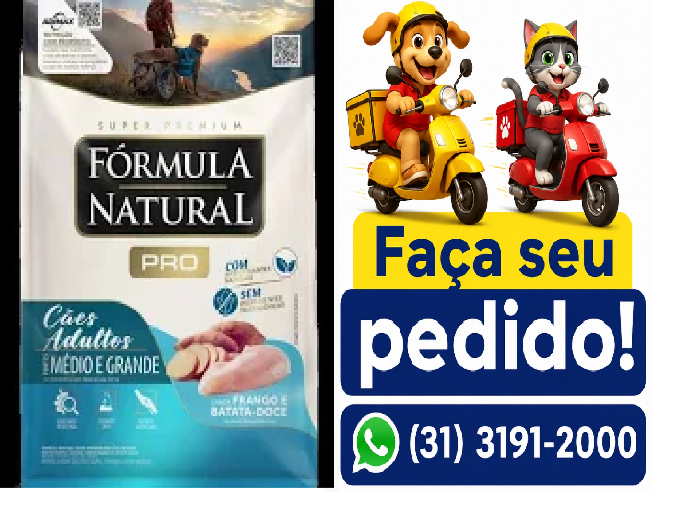 FORMULA NATURAL PRO CAES FIL MED/GD 15KG