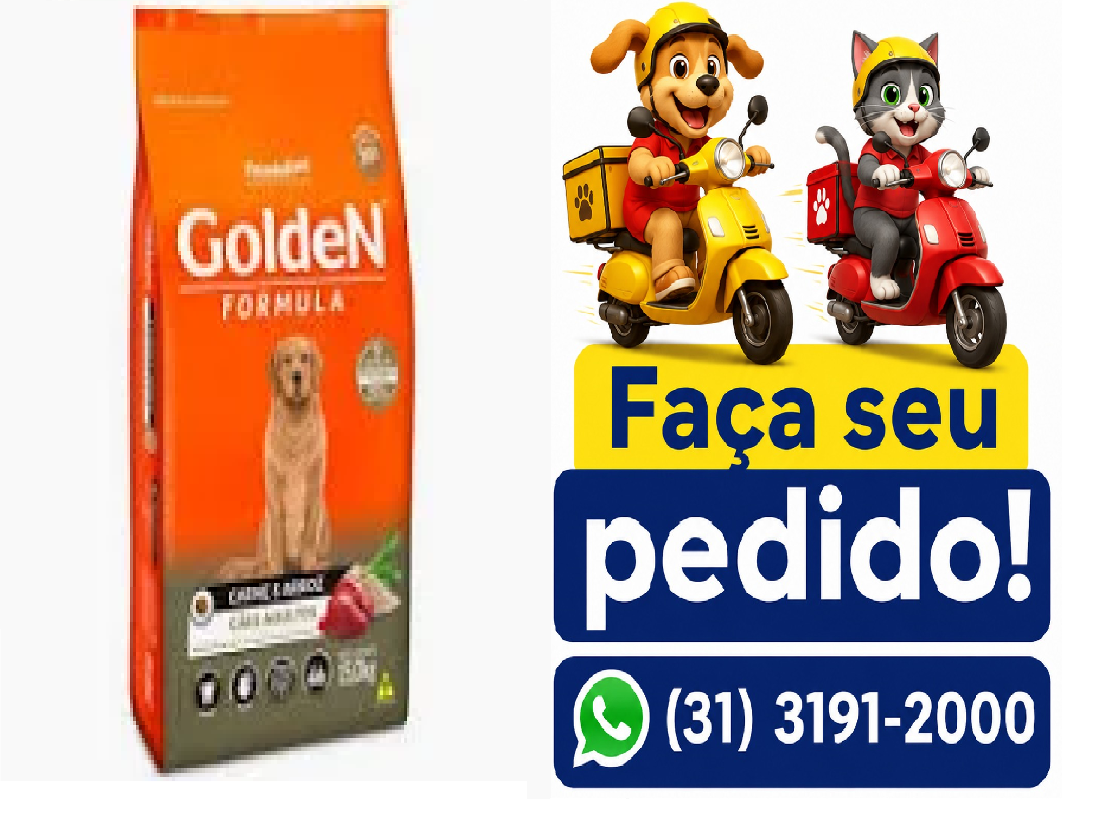 GOLDEN CAO AD CARNE 15KG