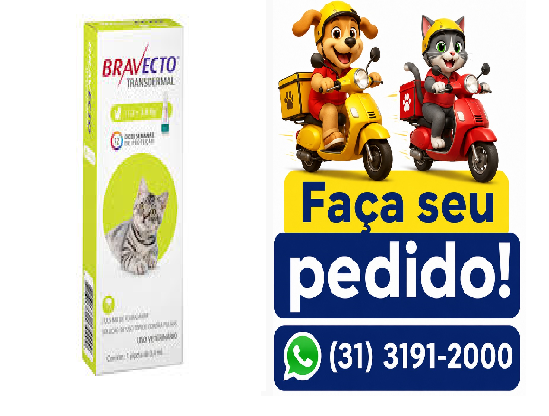 BRAVECTO TRANSD GATO 1,2KG A 2,8 112,5MG