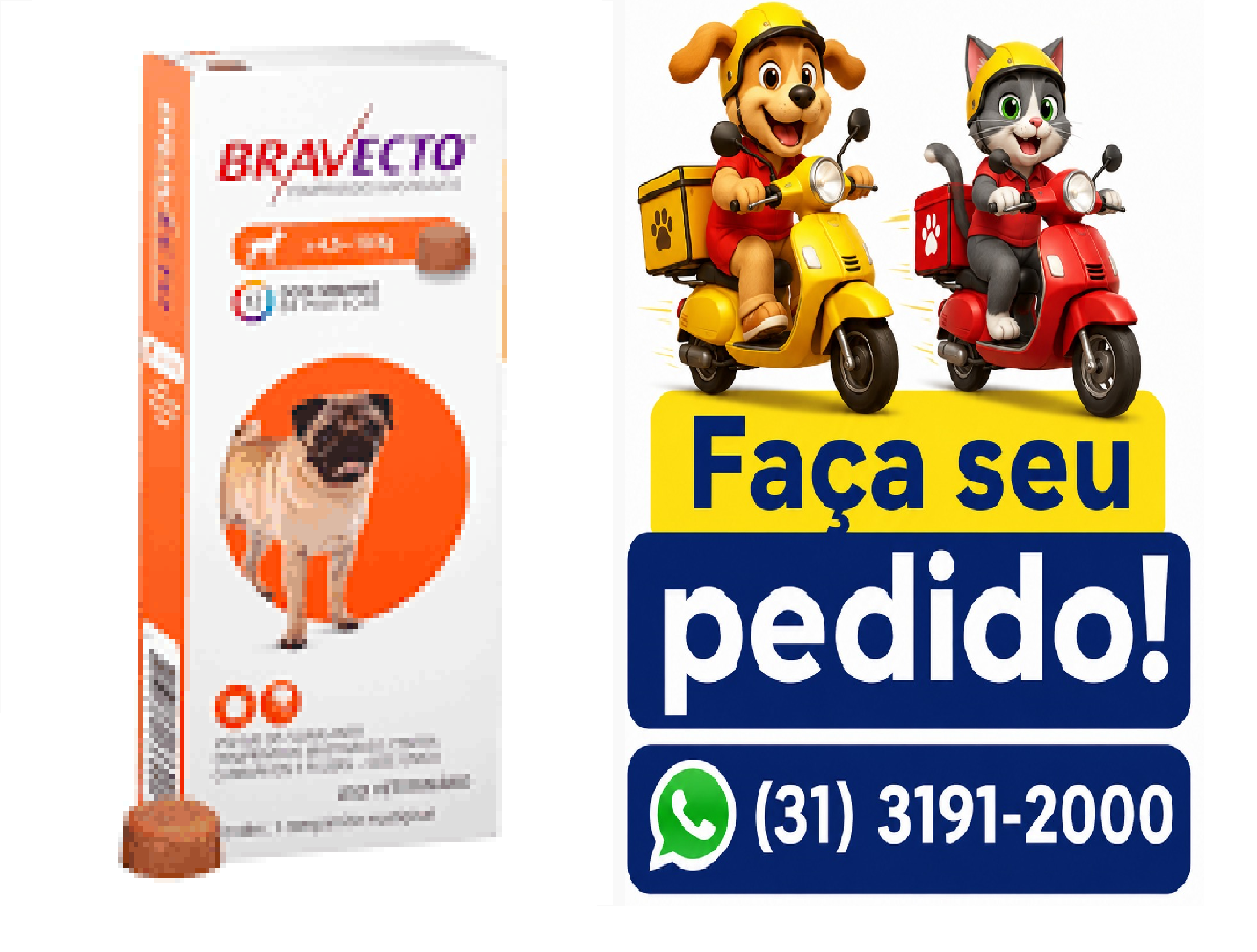 BRAVECTO 4,5KG A 10KG 250MG MSD