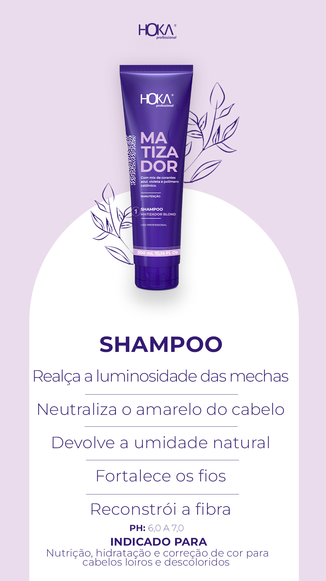SHAMPOO MATIZADOR BLOND 300ML