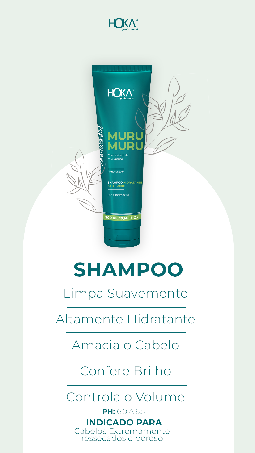 SHAMPOO HIDRATANTE MURUMURU 300ML