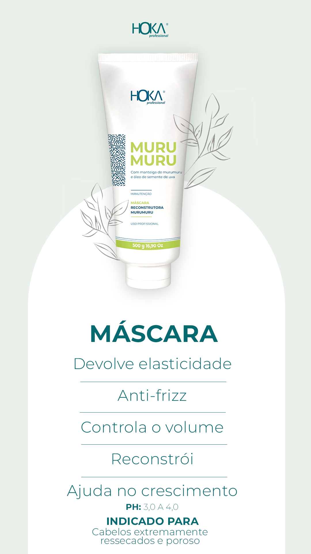 MÁSCARA HIDRATANTE MURUMURU 470G