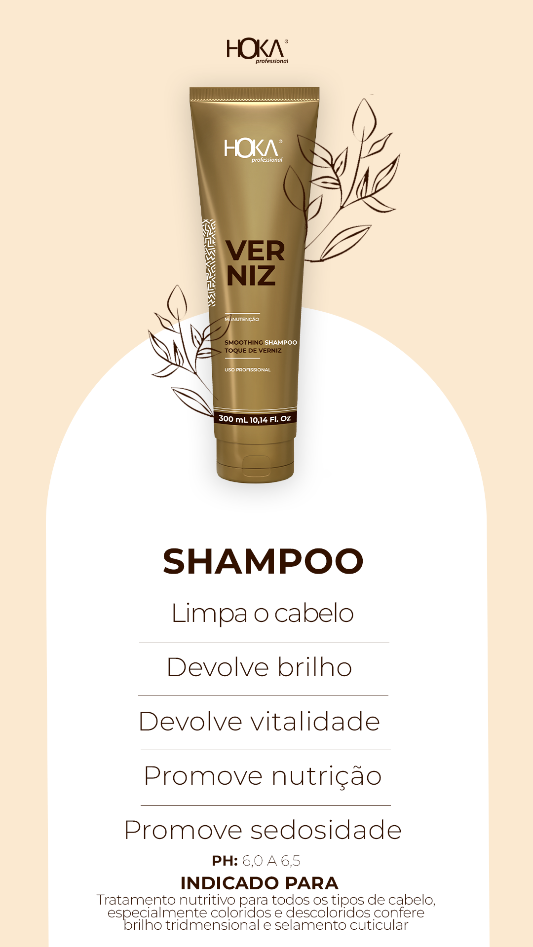 SHAMPOO TOQUE DE VERNIZ 300ML
