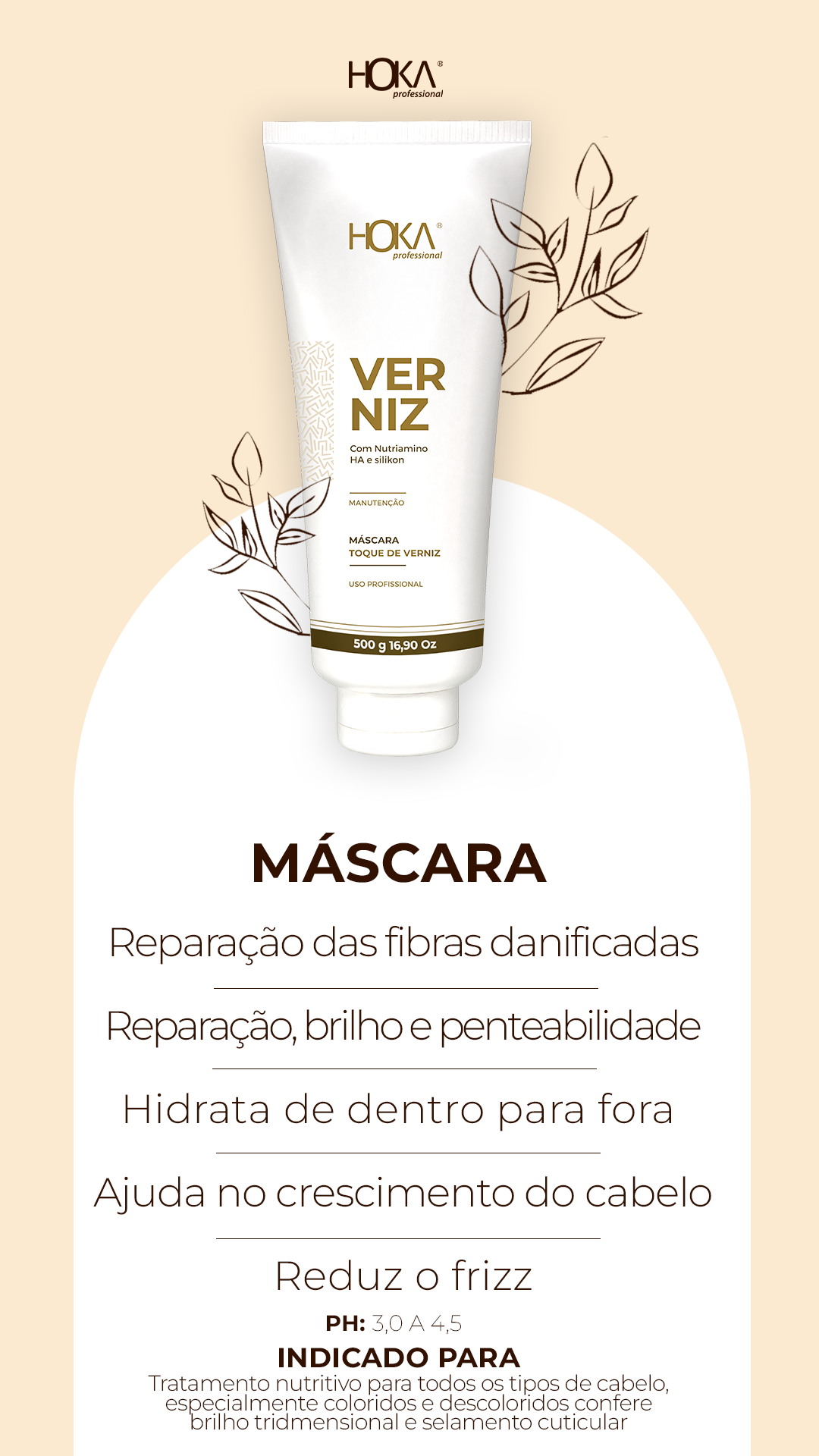 MÁSCARA TOQUE DE VERNIZ 470G