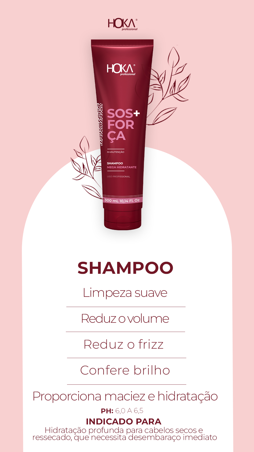 SHAMPOO S.O.S + FORÇA 300ML