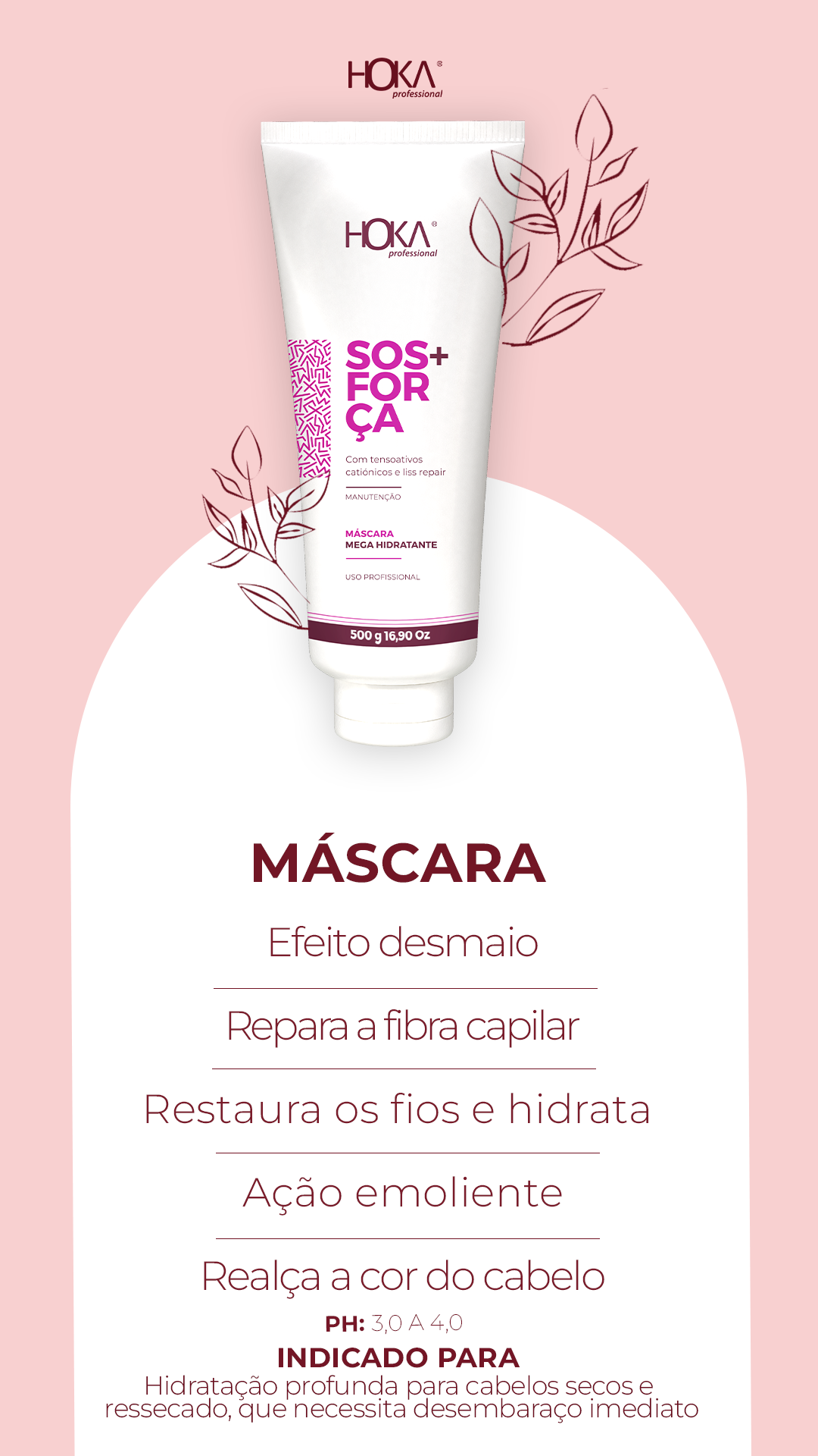 MÁSCARA S.O.S + FORÇA 470G