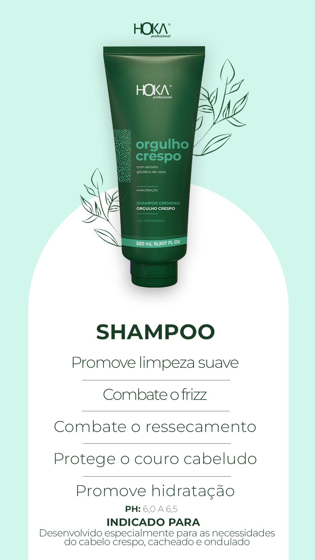 SHAMPOO ORGULHO CRESPO 500ML