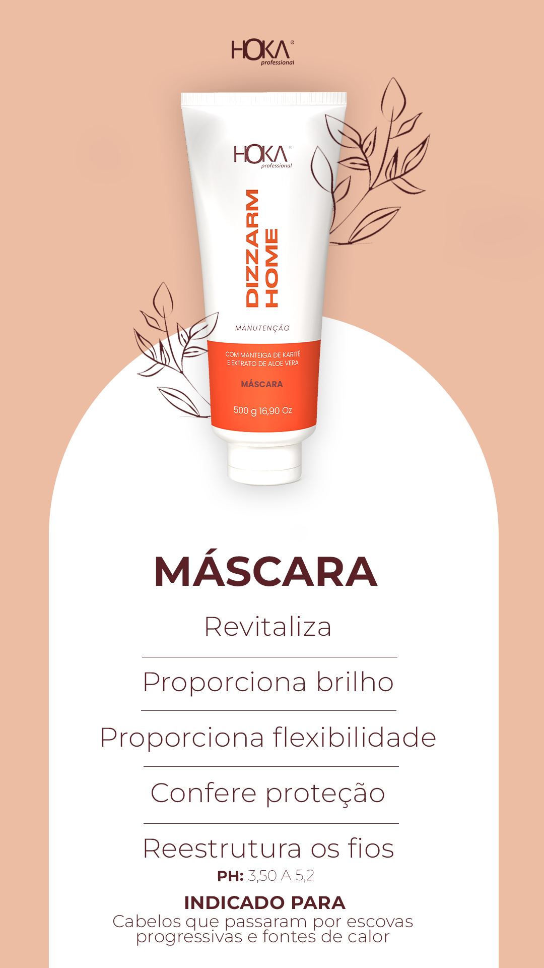 MÁSCARA DIZZARM HOME 470GR