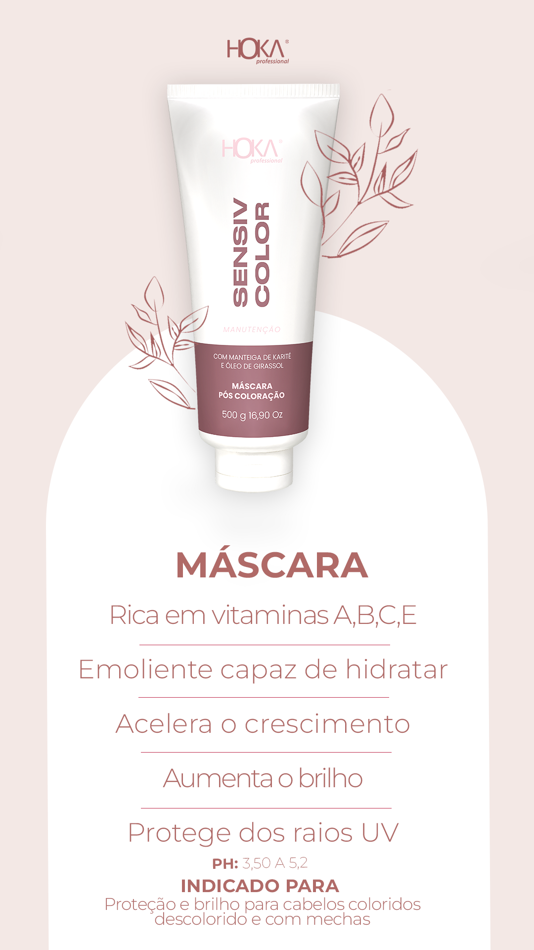 MÁSCARA SENSIV COLOR 4700GR