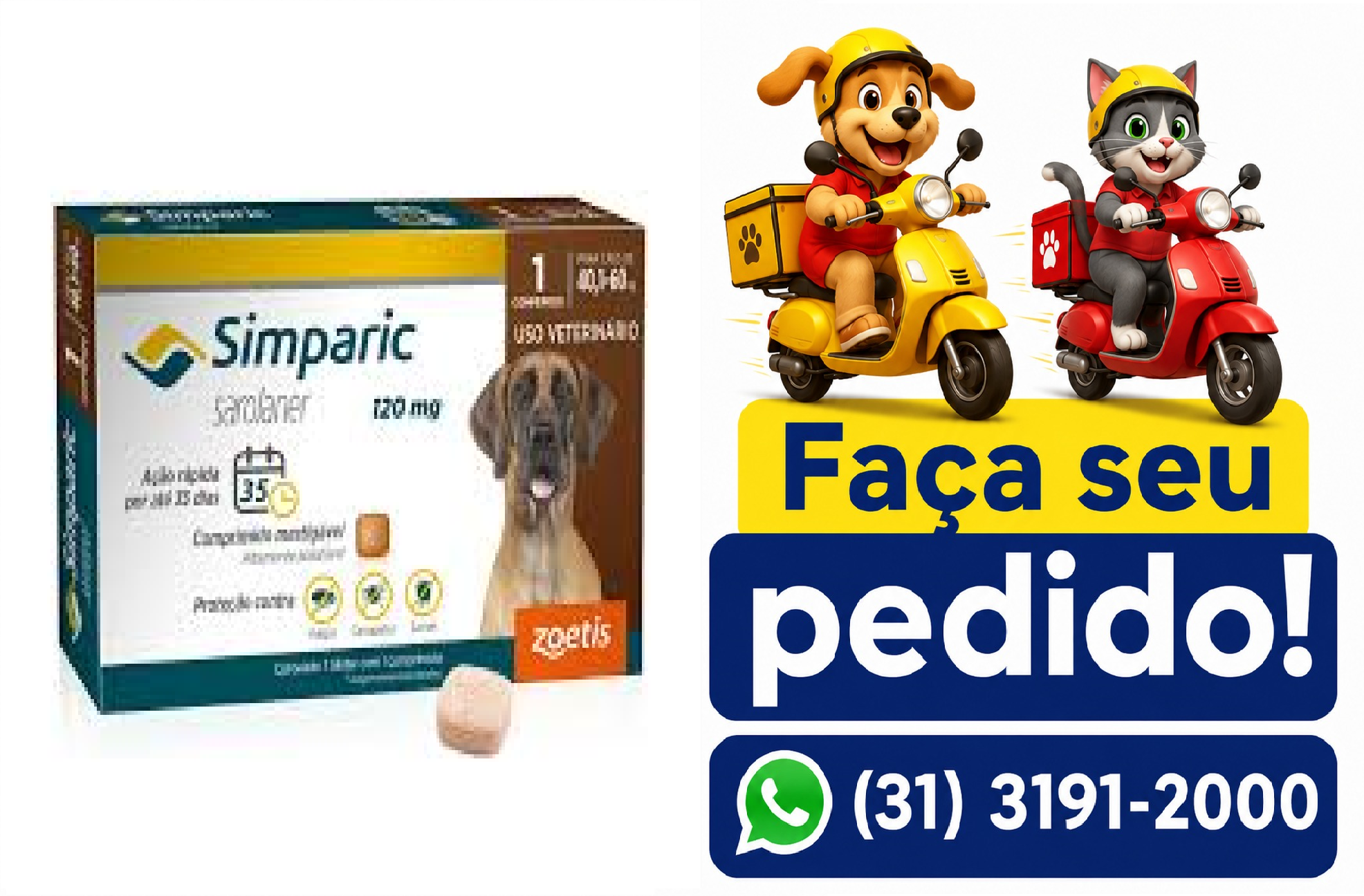 SIMPARIC 120MG C/1 COMP -ZOETIS