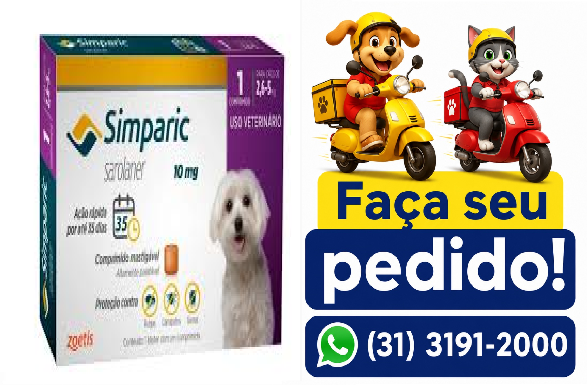 SIMPARIC 10MG C/1 COMP -ZOETIS