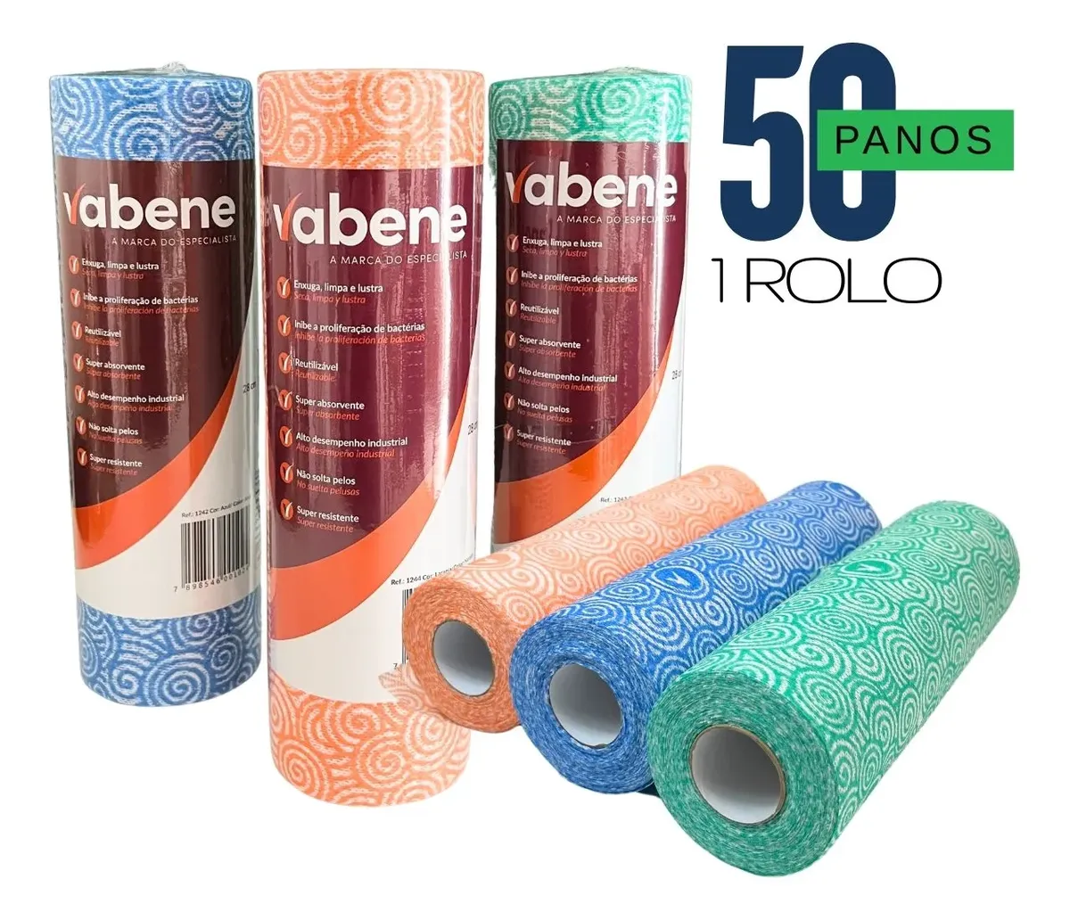 PANO MULT BOB/50UN AZUL 25MX28CM – Vabene
